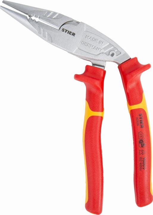 Actual product image Stier Telephone pliers Multi+ 200 mm VDE-tested (200 mm)