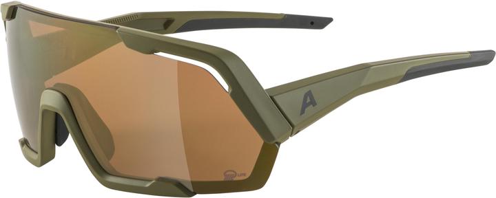 Specchio oliva opaco-bronzo