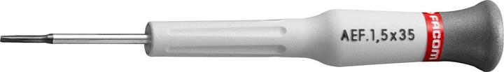 Actual product image Facom 1 mm slotted precision screwdriver, 117 mm / blade 35 mm (Port)