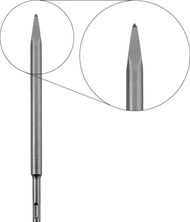 Actual product image kwb SDS plus chisel for hammer drill, pointed chisel, 250 mm (250 mm)