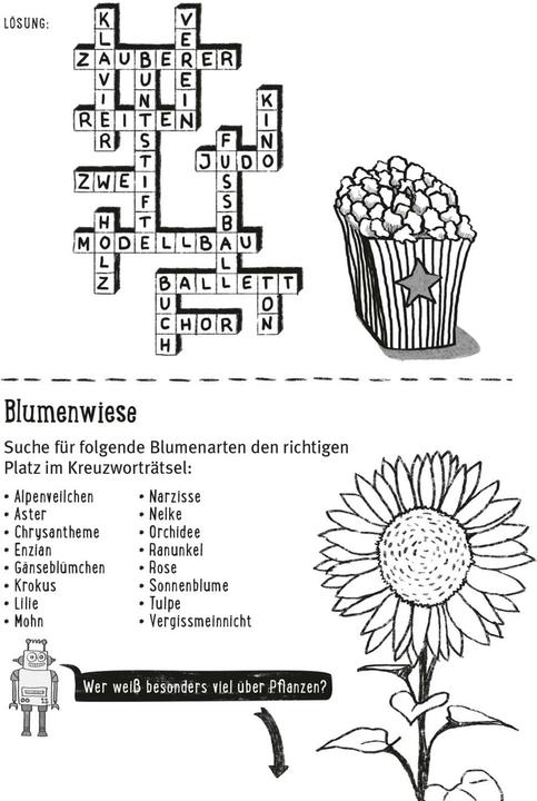Produktbild Pocket-Rätsel-Block: Kreuzworträtsel (Deutsch, Nikki Busch)