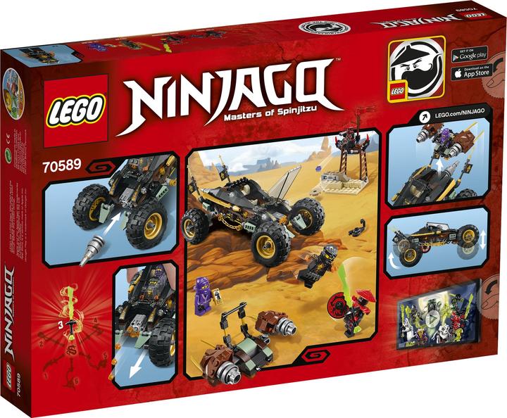 Produktbild LEGO Ninjago Felsen-Buggy (70589, LEGO Ninjago)