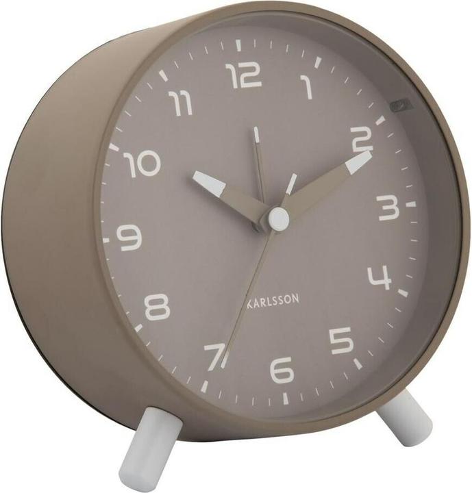 Immagine prodotto Karlsson Klassischer Wecker Orgullo Dark grey, Funktionen: Alarm