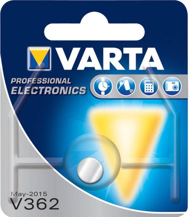 Actual product image Varta Watch V362 (1 pcs., SR58, 21 mAh)