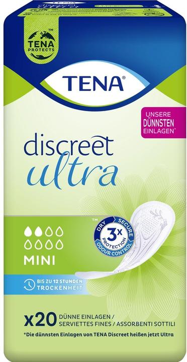 Produktbild Tena Inkontinenz Einlagen Discreet Mini 20 Stück (20 x, M)