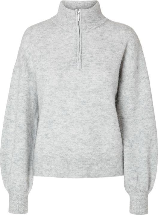 Image du produit Selected Femme Pull à manches longues et demi-zip (L)