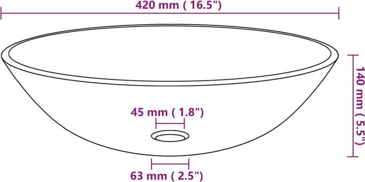 Immagine prodotto VidaXL Agosto (420 mm, 420 mm)