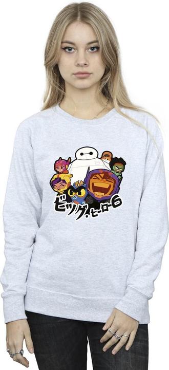 Produktbild Disney Big Hero 6 Baymax Group Manga Sweatshirt (XXL)