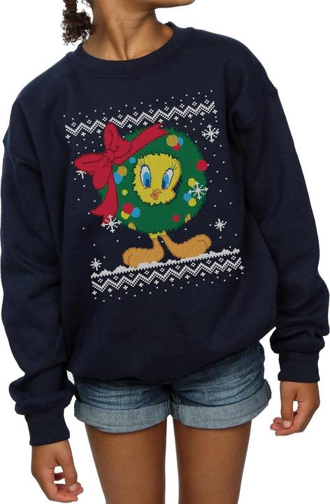 Image du produit Looney Tunes - Sweat TWEETY PIE CHRISTMAS FAIR ISLE - Fille (152, 158)