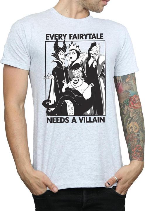 Immagine prodotto Disney Every Fairy Tale Needs A Villain Maglietta Uomo (3XL)