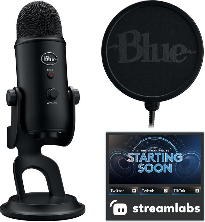 Actual product image Blue Yeti Game Streaming Kit - Blackout