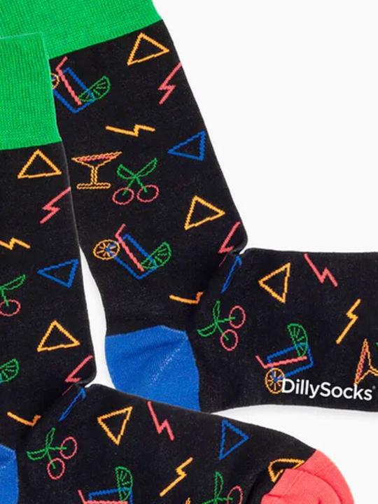 Immagine prodotto DillySocks Cocktail O'Clock (Confezione singola, 36 - 40)