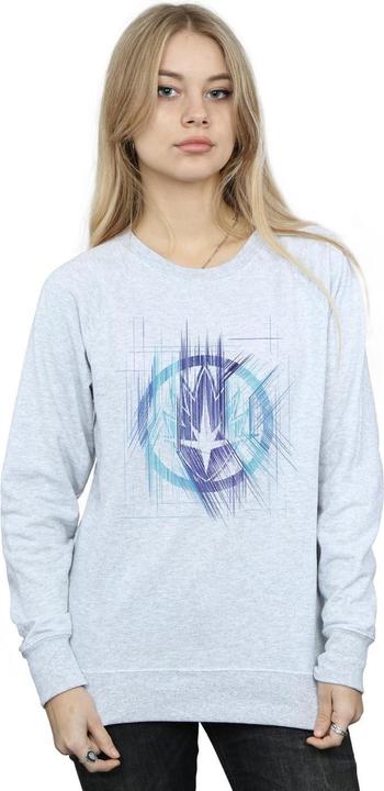 Actual product image Womens/Ladies Avengers Infinity War Guardian Lines Sweatshirt (L)