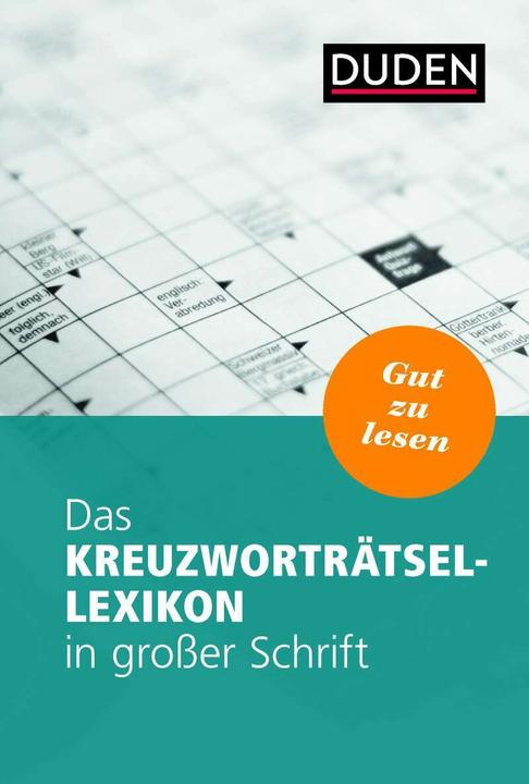 Immagine prodotto Das Kreuzworträtsel-Lexikon in grosser Schrift (Tedesco, Redazione Duden, 2018)