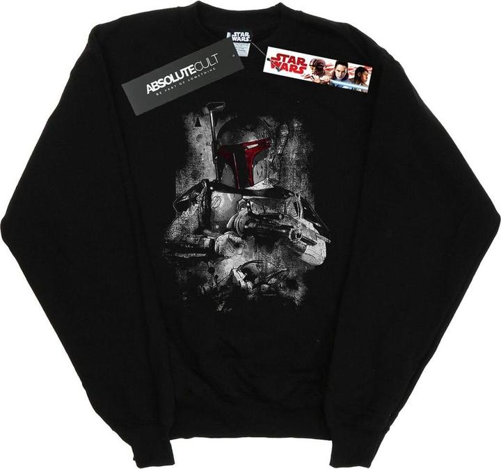 Immagine prodotto Star Wars Boba Fett Distressed Felpa Uomo (M)