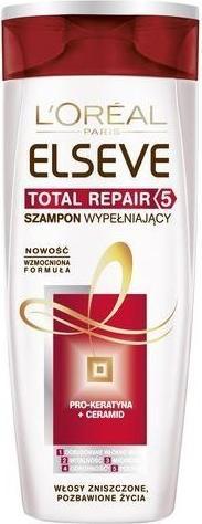L'Oréal Paris L'Oreal Elseve Total Repair Filling Shampoo 400Ml (400 ml, Flüssiges Shampoo)