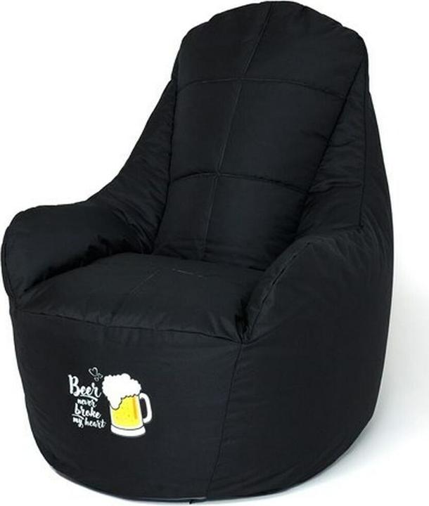Produktbild Go Gift Sako Boss sack pouffe schwarz XXL 140 x 90 cm