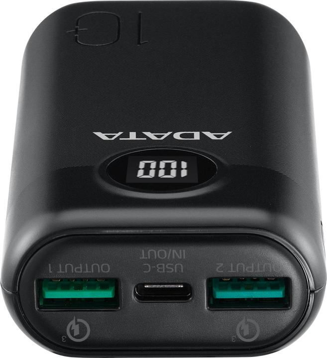 Actual product image Adata P10000QCD (10000 mAh, 18 W, 37 Wh)