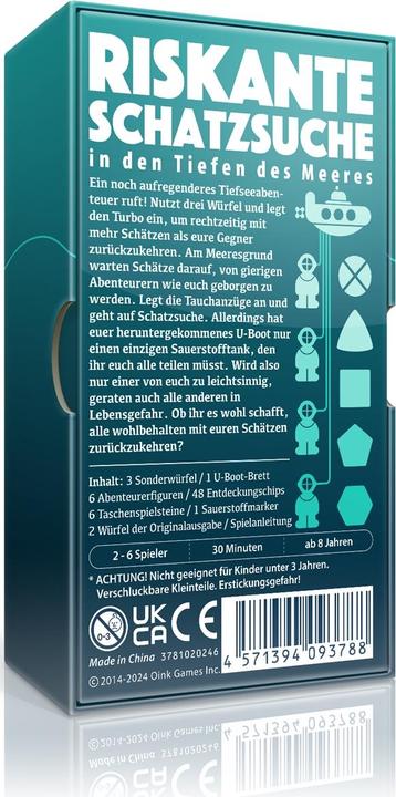 Produktbild Oink Games Tiefseeabenteuer Turbo (deutsch) (Englisch, Französisch, Deutsch)