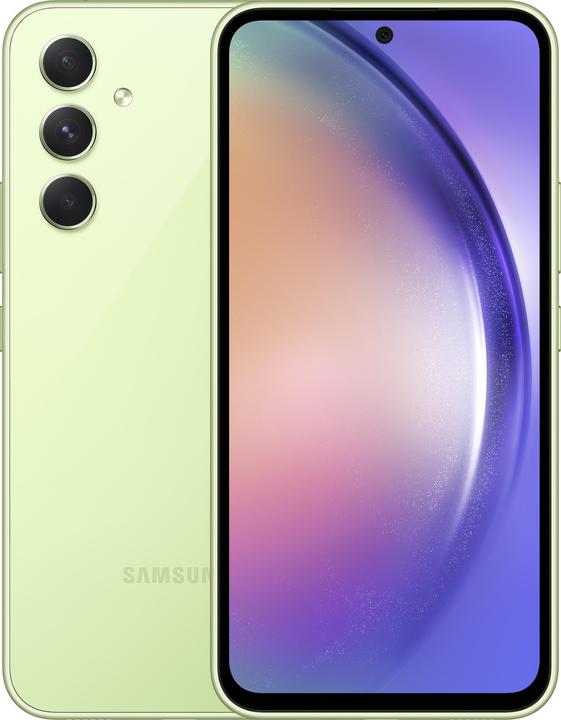 Samsung Galaxy A54 5G (128 GB, Awesome Lime, 6.40", Hybrid Dual SIM, 50 Mpx, 5G)