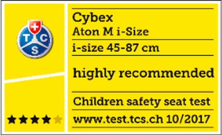 Actual product image Cybex Aton M i-Size