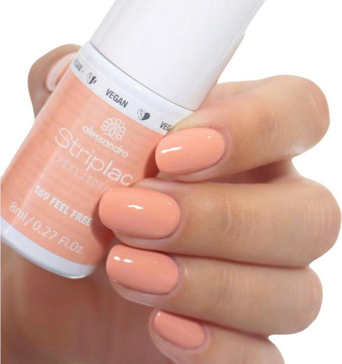 Produktbild Alessandro Striplac Peel or Soak - 169 Feel Free (169 Feel Free, UV-Gel Lack)