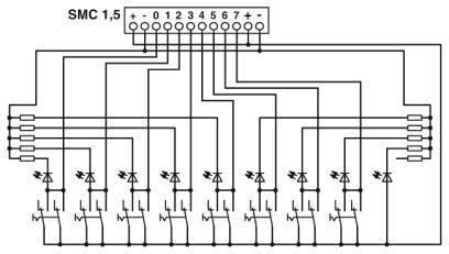 Actual product image Phoenix 2962997 UM 45-IB-DI/SIM8 transfer module
