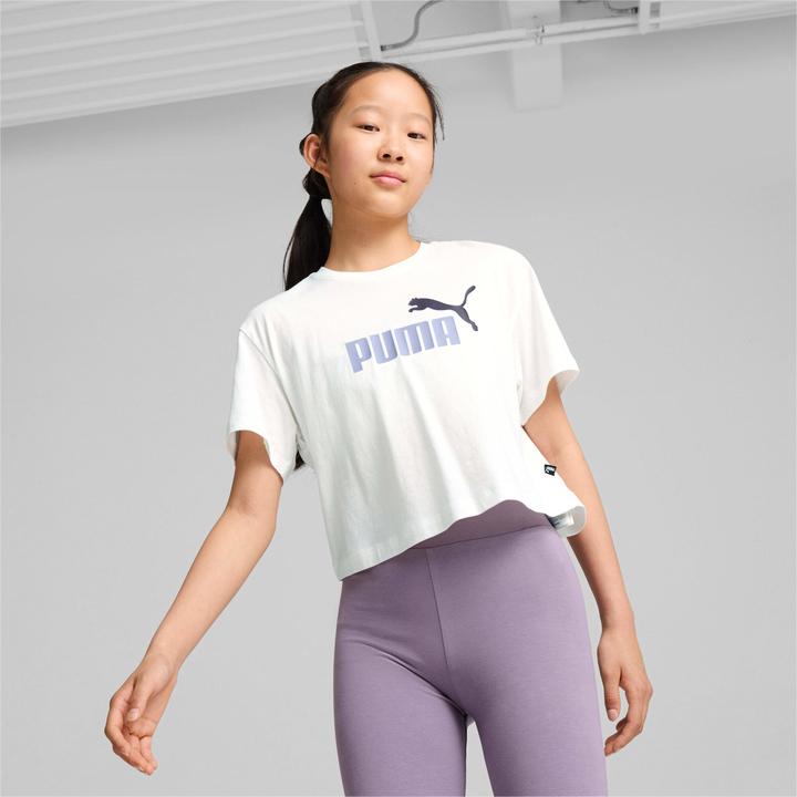 Produktbild Puma Girls Logo Cropped Tee (128)