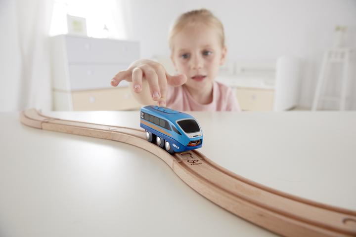Actual product image Hape Remote controlled train