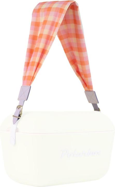 Polarbox Prinkstyle Strap Vichy Check Lilac 91cm