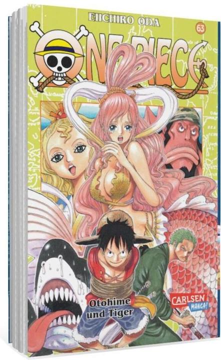 Actual product image One Piece, Band 63 (German, Eiichiro Oda, 2012)