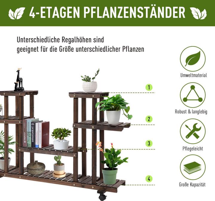 Actual product image Outsunny Plant shelf