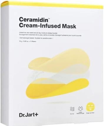 Produktbild Dr. Jart+ Deeply Hydrating Ceramidin Face Mask Cream-Infused Mask - 5 X 18 G