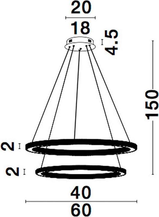 Produktbild Nova Luce Cilion (3555 lm)