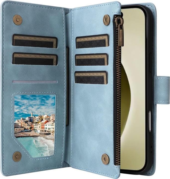 Image du produit Cover-Discount iPhone 16 Pro - Étui portefeuille avec bandoulière (Apple iPhone 16 Pro)