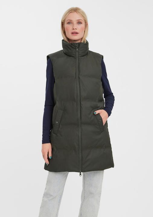 Actual product image Vero Moda Long coated waistcoat (M)