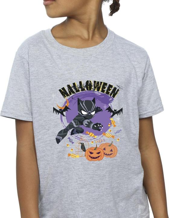 Image du produit - T-shirt BLACK PANTHER HALLOWEEN - Fille (116)