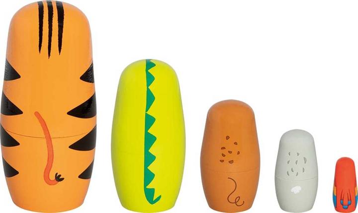 Actual product image Goki Matroschka Puppen - Tiger Tavi und seine Freunde