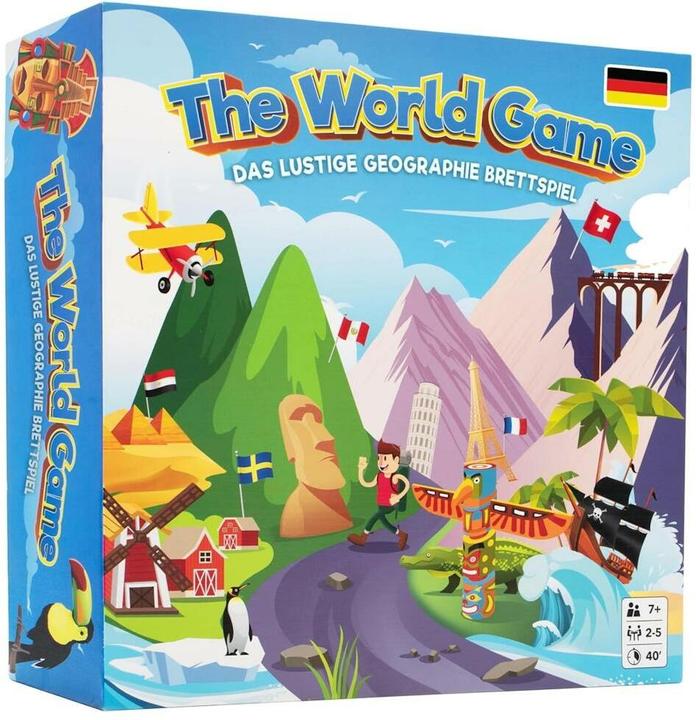 Actual product image The World Game Board Game (German)