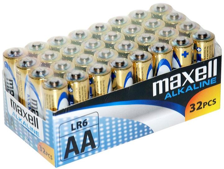 Actual product image Maxell Battery AA (32 pcs., AA)
