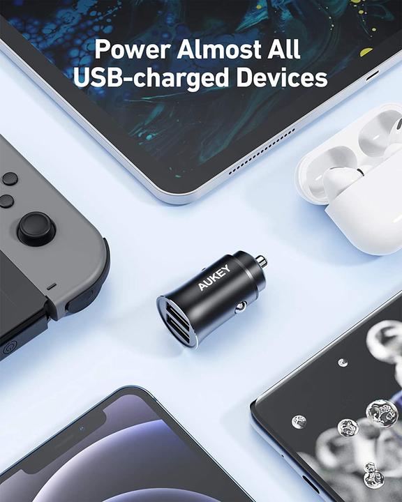 Produktbild Aukey Enduro DUO 24W Car Charger