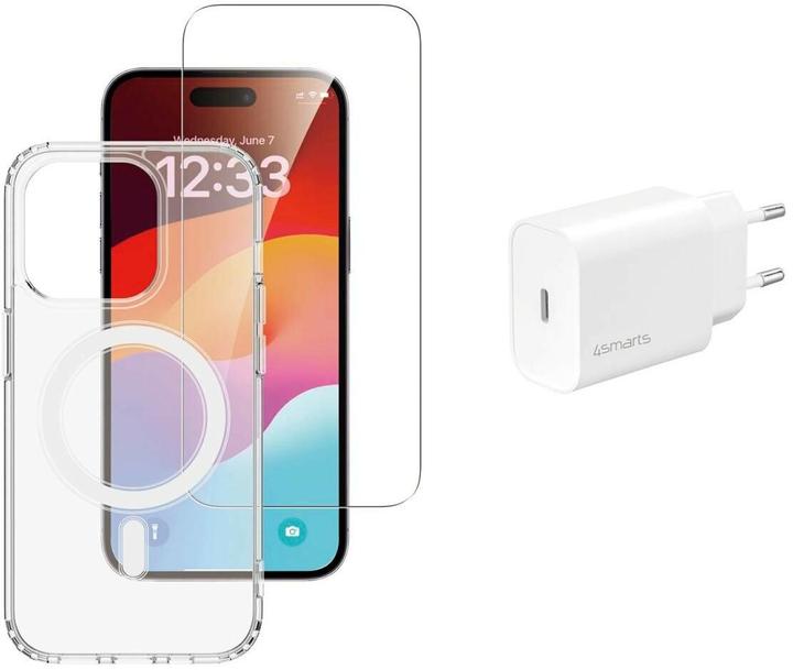 Produktbild 4smarts 3 in 1 Starter Set (Apple iPhone 15 Pro)