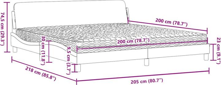 Actual product image VidaXL Khloe (200 x 200 cm)