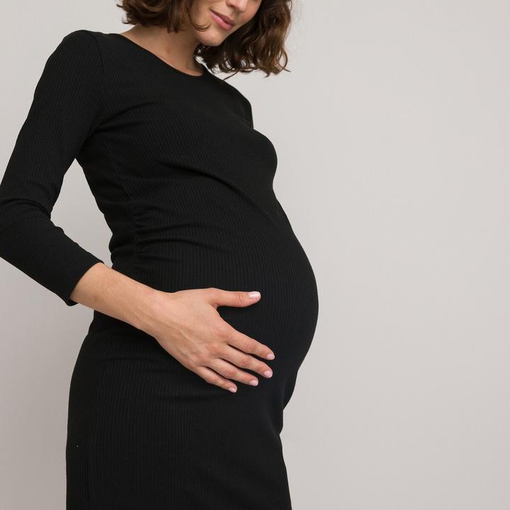 Actual product image La Redoute Collections Knitted dress for pregnancy (XL)
