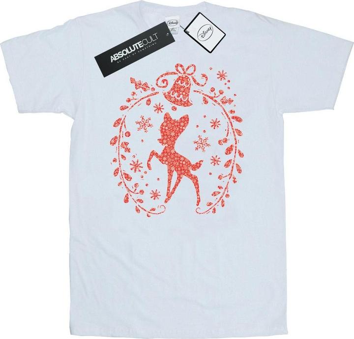 Disney Bambi Christmas Wreath TShirt (XXL)