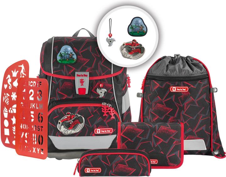 Step by Step Ranzen-Set 2IN1 PLUS, 6-teilig (19 l)