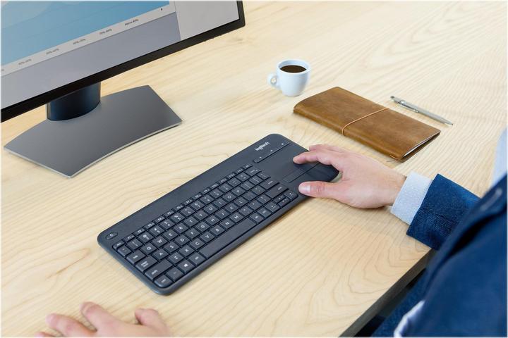 Produktbild Logitech K400 Plus (CH, Kabellos)