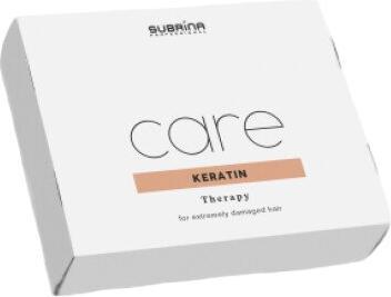 Actual product image Subrina Tratament pentru par Care Keratin Therapy, Par extrem de deteriorat, 6x10ml (10 ml)