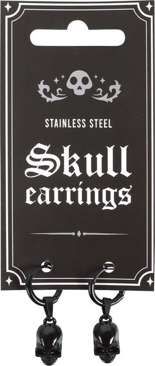 Produktbild Something Different Totenkopf Ohrringe Edelstahl (Nickelfrei)