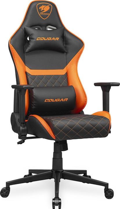 Actual product image Cougar Gaming-Stuhl Armor One V2, Schwarz/Orange